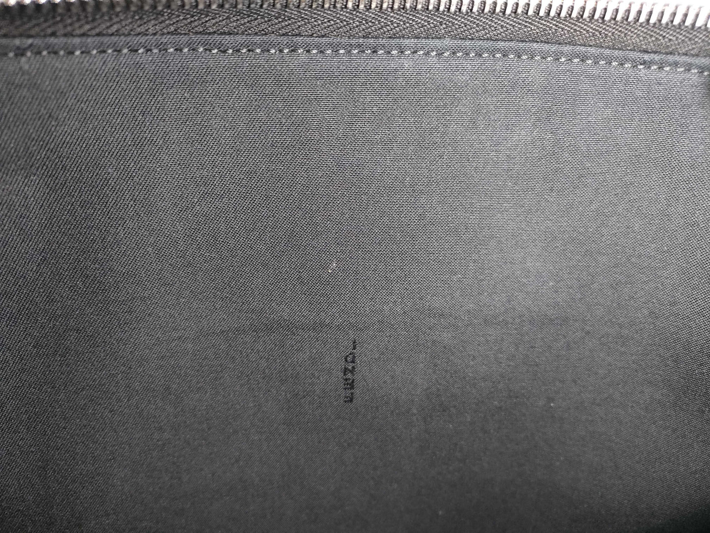 FENDI Carlito Clutch Bag Leather Studs Black 8M0370 Clutch Bag
