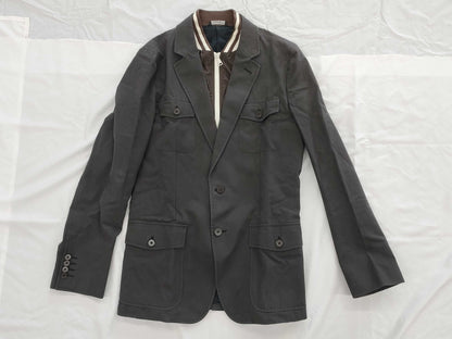 DOLCE&GABBANA DOLCE&GABBANA Docking Jacket 4 Pockets Size 48 Jacket