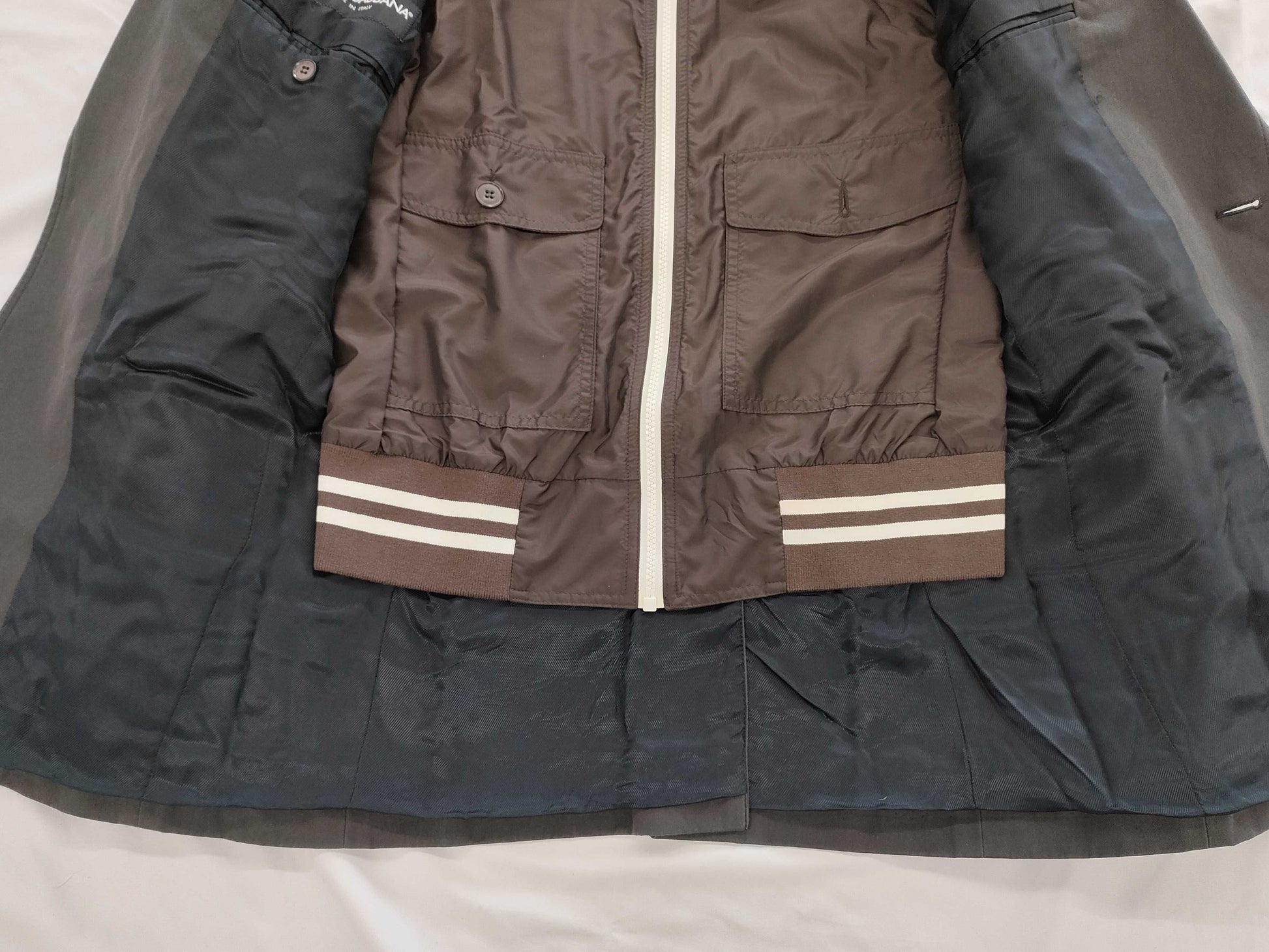DOLCE&GABBANA DOLCE&GABBANA Docking Jacket 4 Pockets Size 48 Jacket