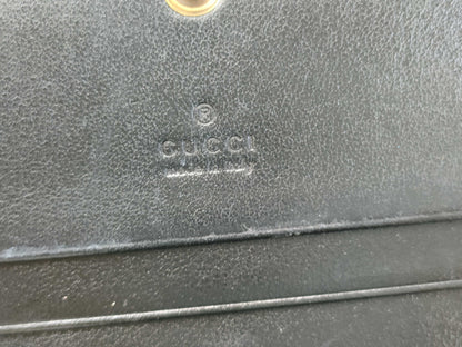 GUCCI GG Leather Compact Wallet 