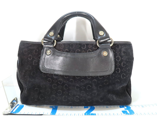 CELINE Boogie Bag Suede Handbag
