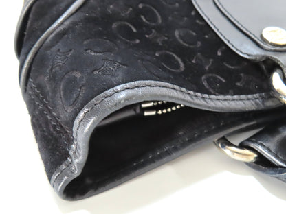 CELINE Boogie Bag Suede Handbag