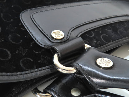 CELINE Boogie Bag Suede Handbag