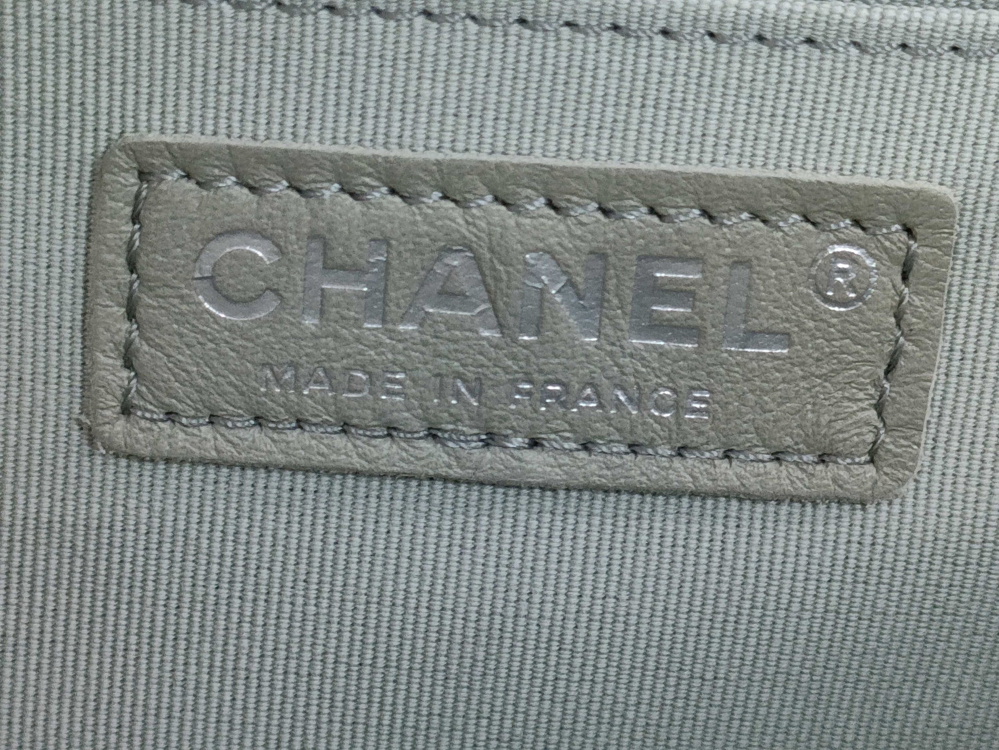 CHANEL Matelasse Boy V-Stitch Chain Shoulder Bag
