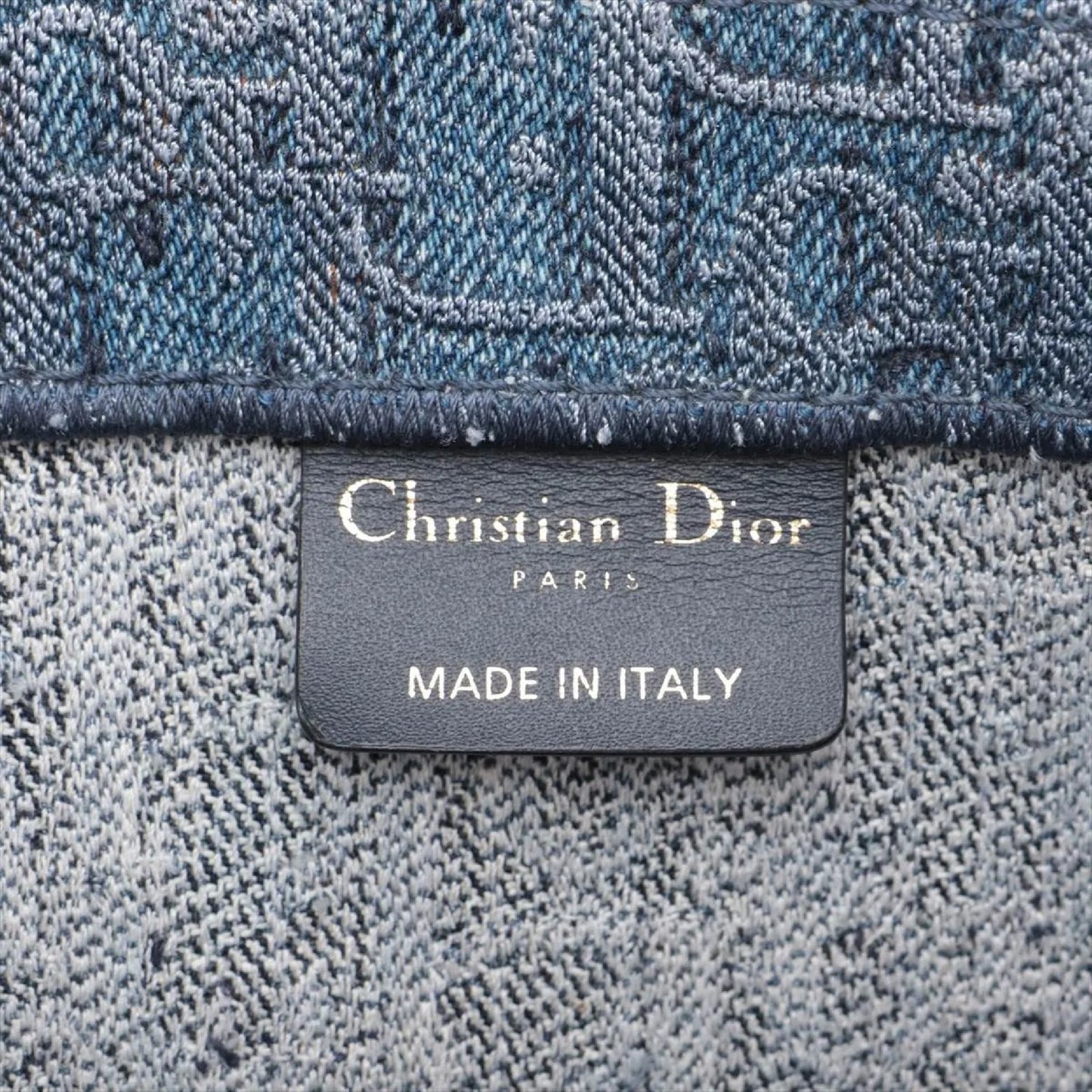 Dior Oblique Book Tote Canvas Tote Bag Blue Tote Bag