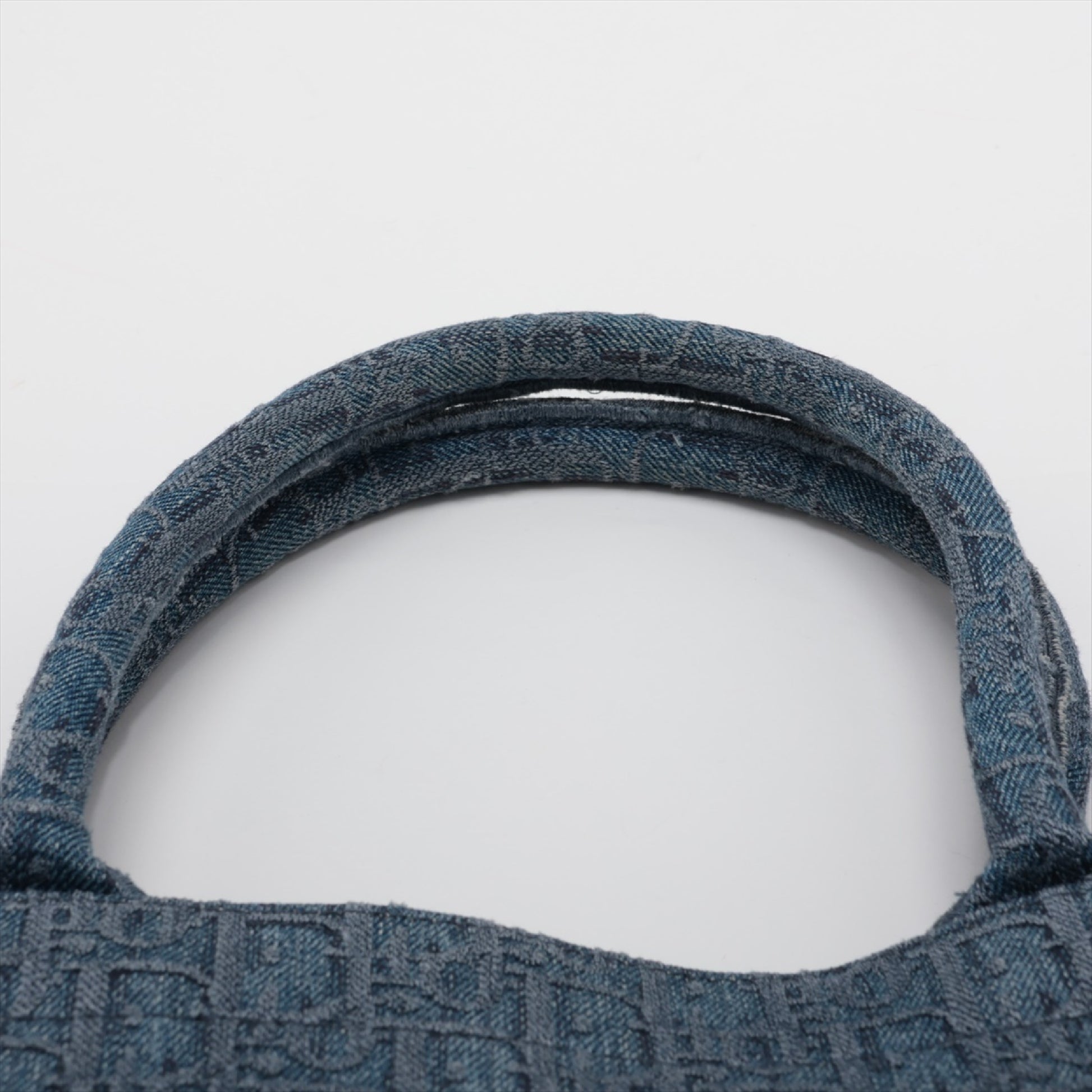 Dior Oblique Book Tote Canvas Tote Bag Blue Tote Bag