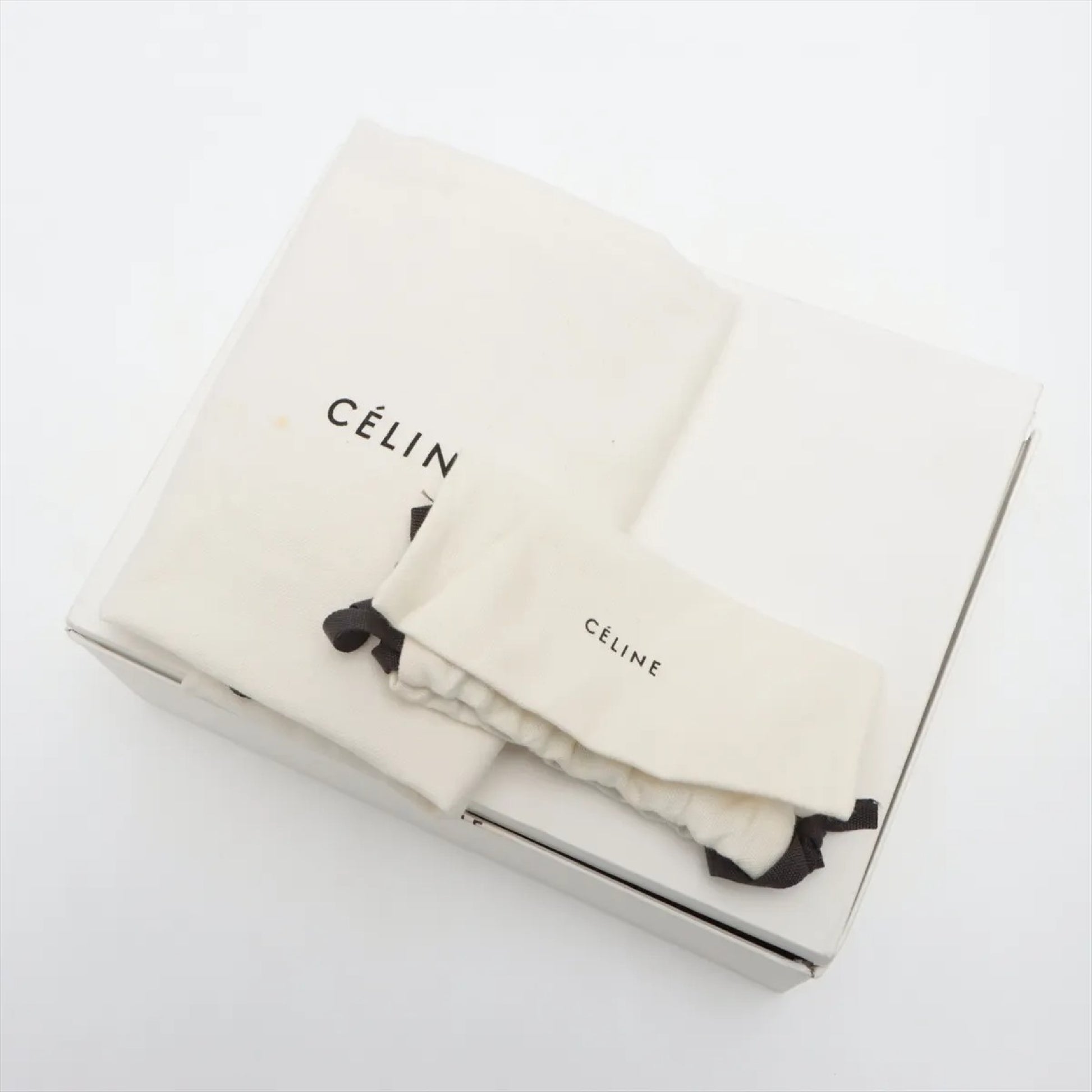 CELINE Classic Box Leather and Harako Shoulder Bag Pink