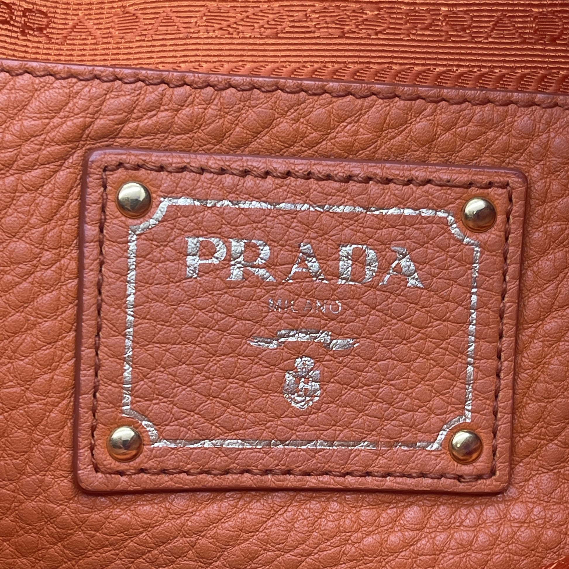 PRADA Prada Leather Handbag Handbag