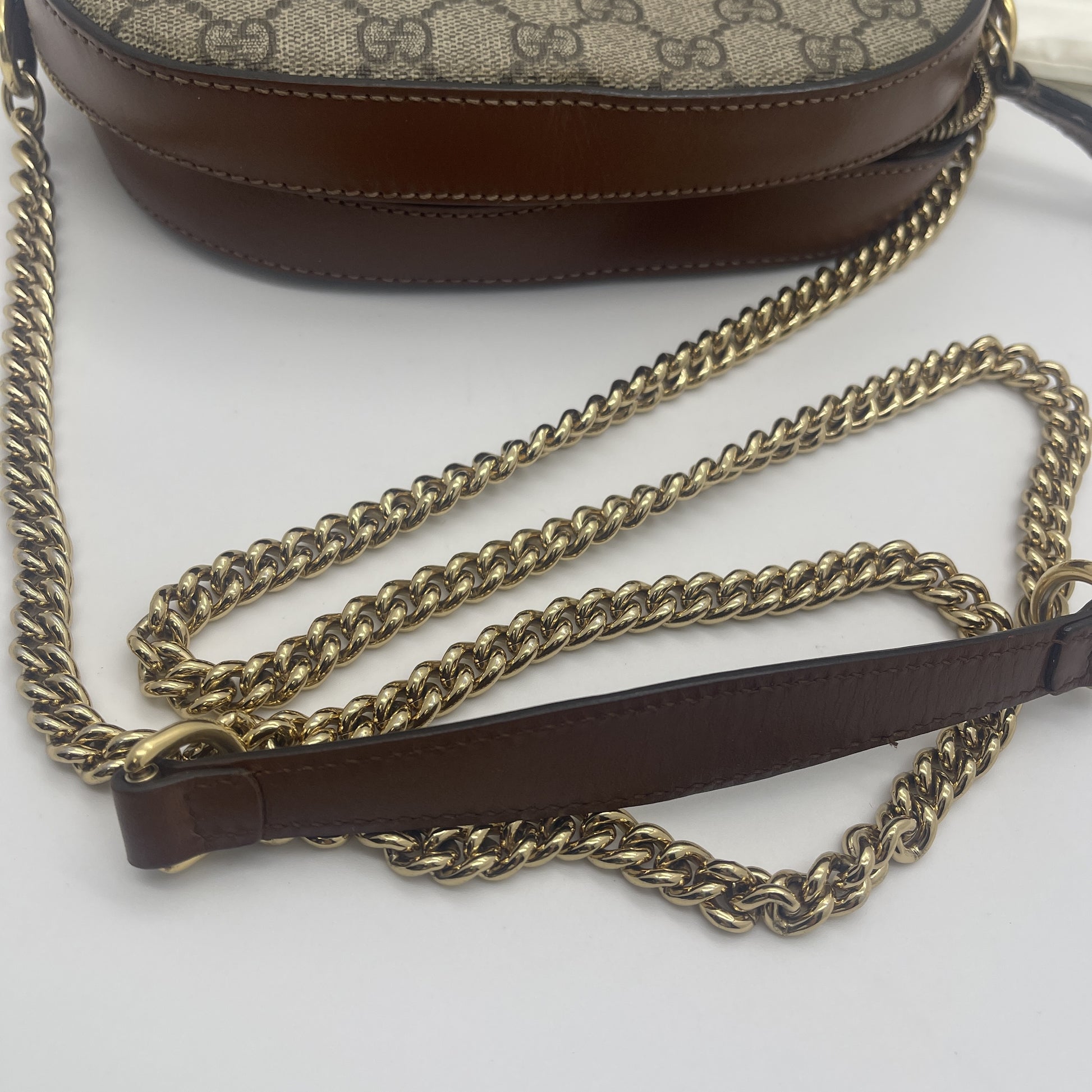 GUCCI GG Supreme Chain Shoulder Bag Shoulder Bag