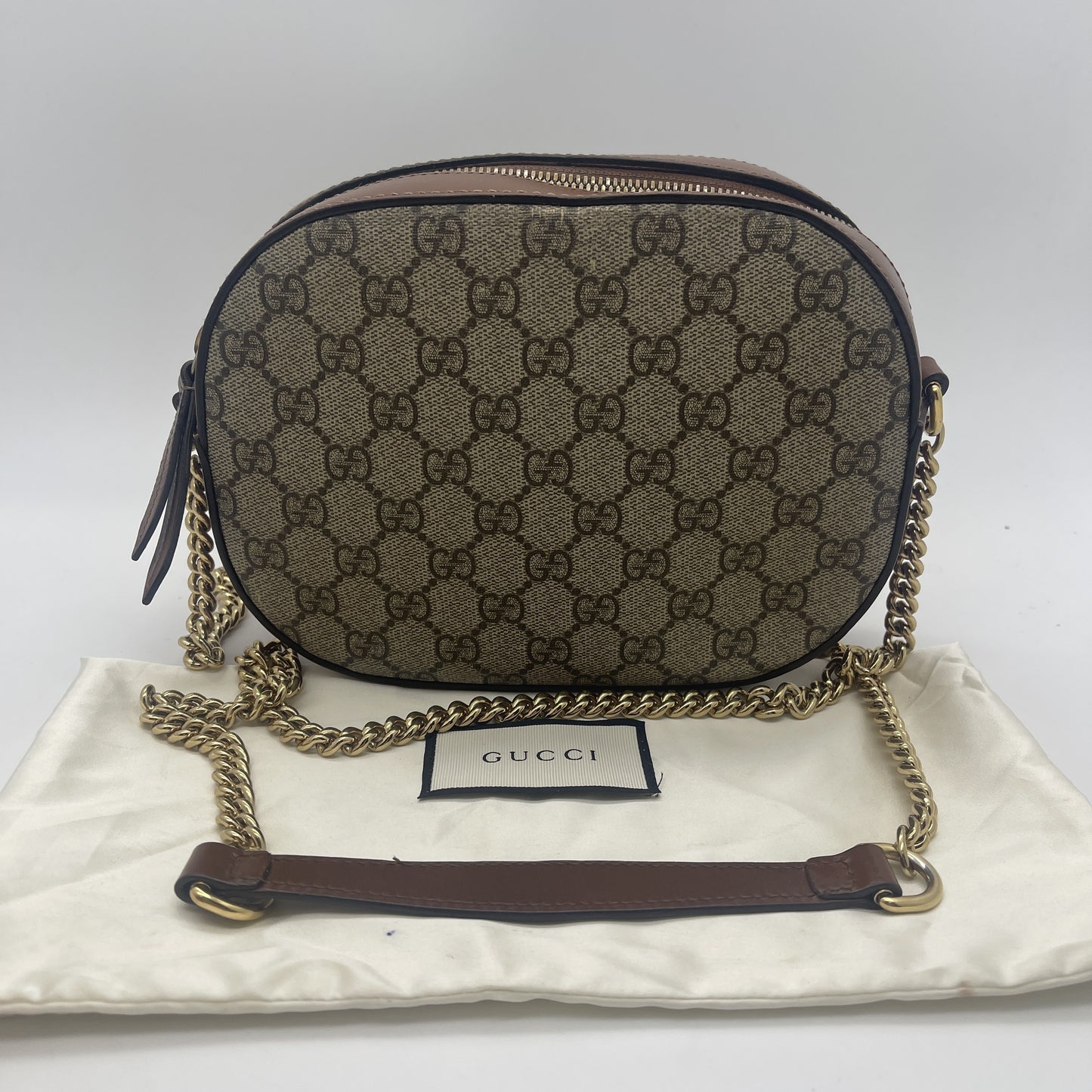 GUCCI GG Supreme Chain Shoulder Bag Shoulder Bag
