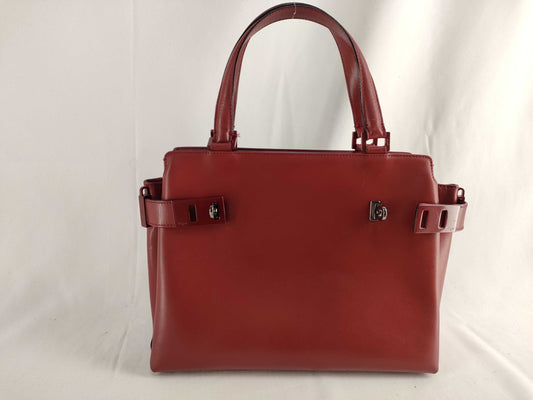 Salvatore Ferragamo Gancini Handbag AQ-21 8881 Handbag