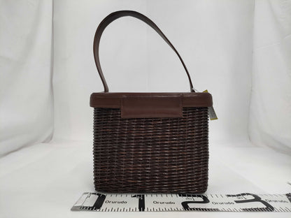 CHANEL Coco Mark Turn Lock Basket Handbag