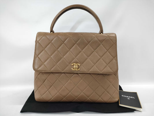 CHANEL Matelasse Caviar Skin Handbag