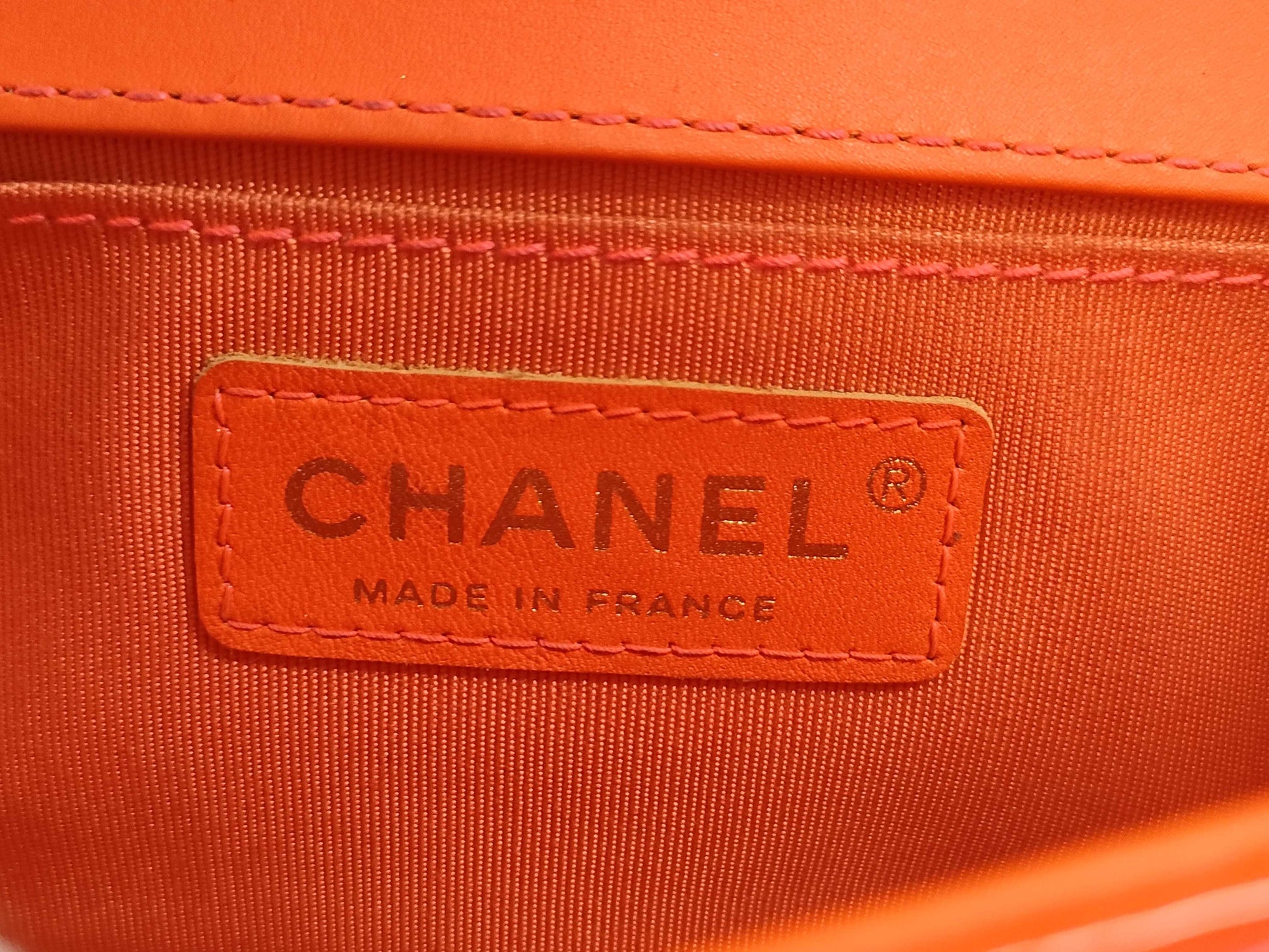 CHANEL Enamel Chanel Boy Chanel Patent Shoulder Bag