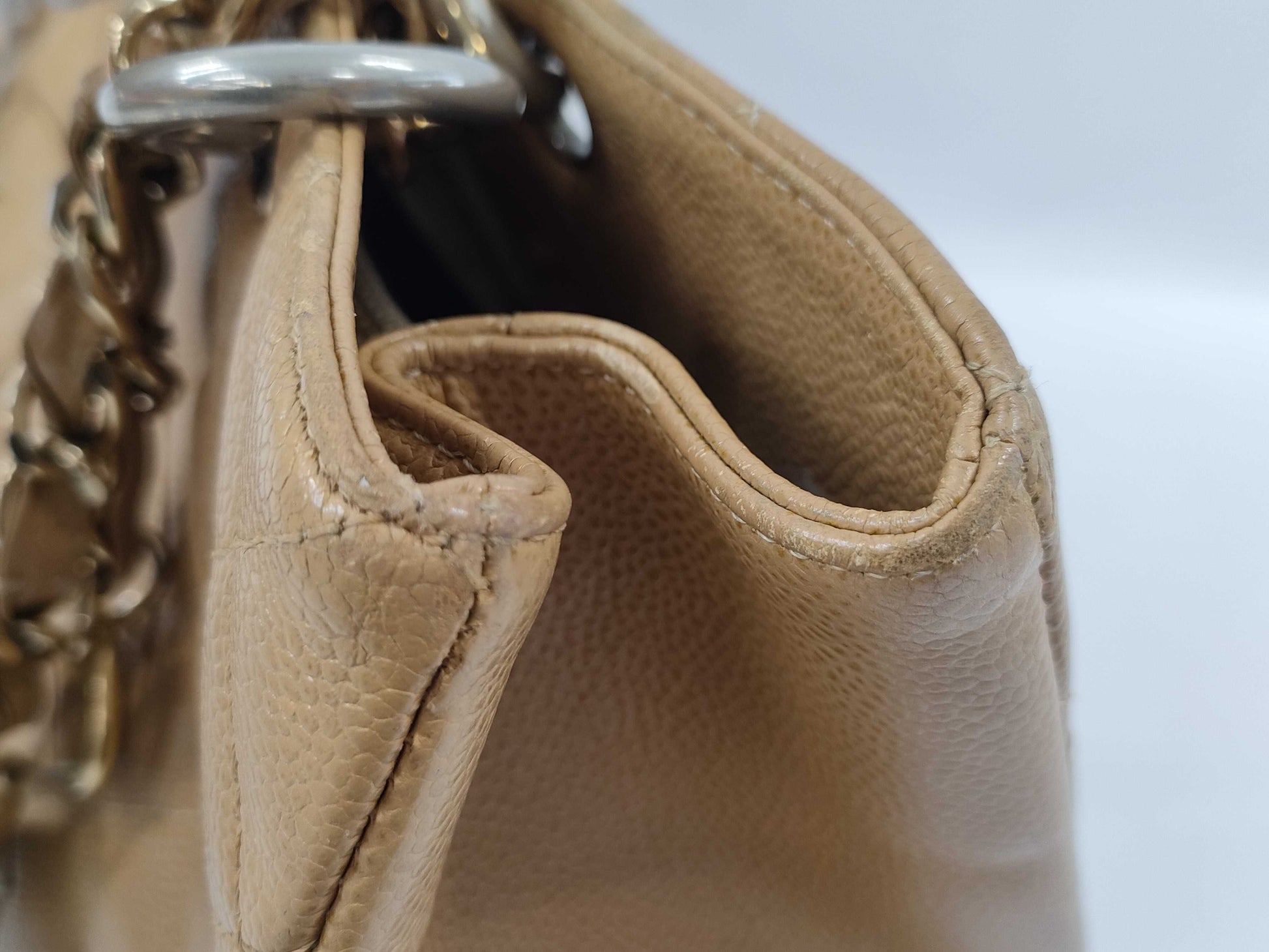 CHANEL Matelasse GST Caviar Handbag