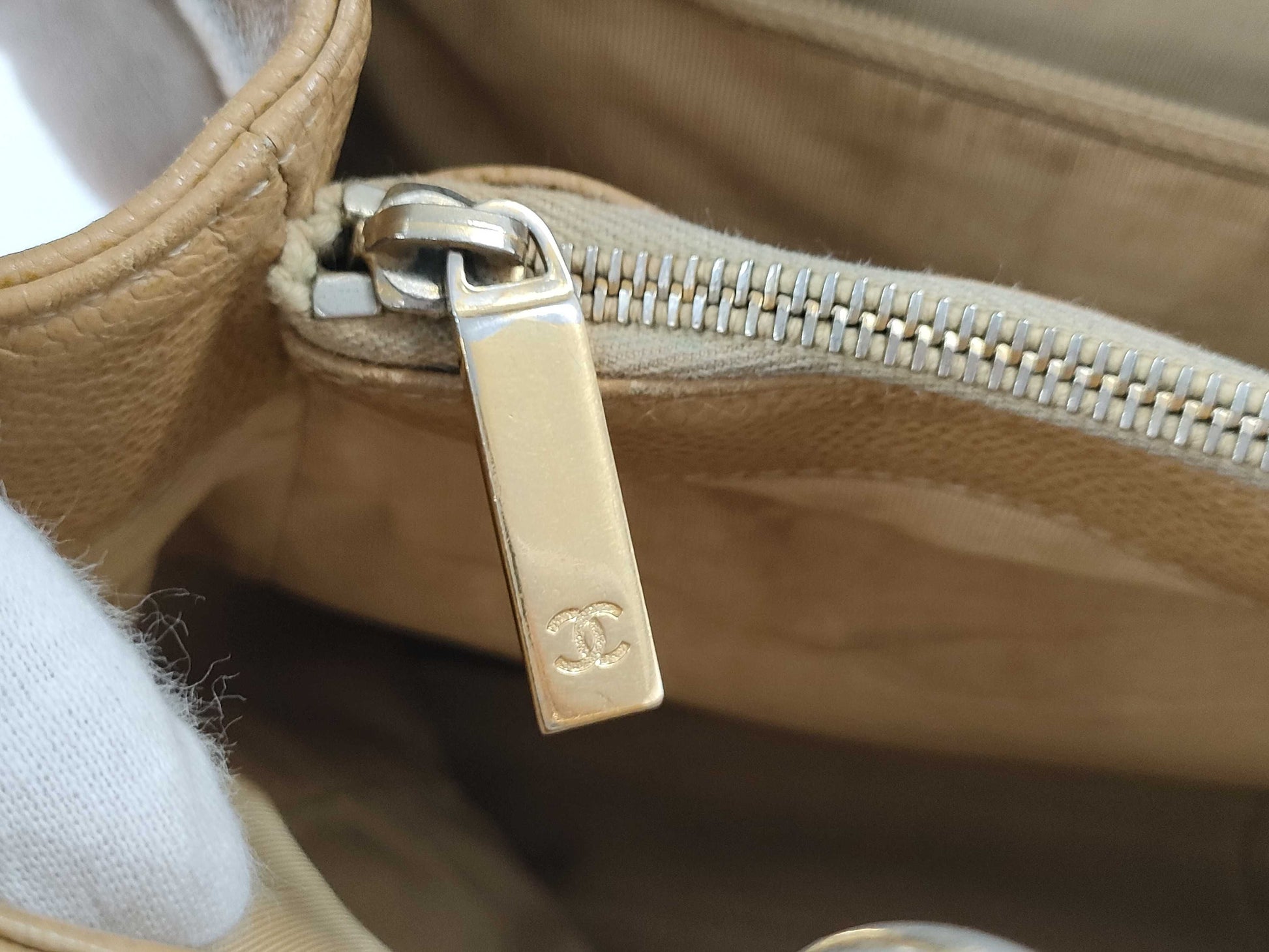 CHANEL Matelasse GST Caviar Handbag