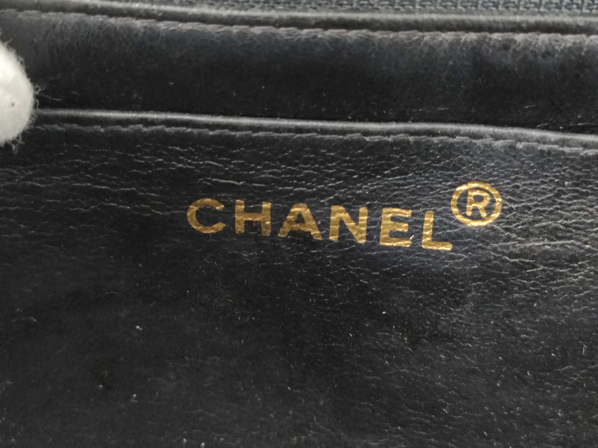 CHANEL Diana Caviar Leather Matelasse Shoulder Bag