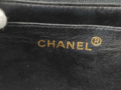 CHANEL Diana Caviar Leather Matelasse Shoulder Bag