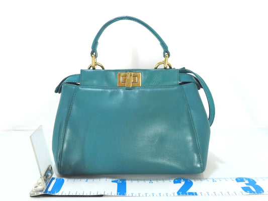 FENDI Peekaboo Handbag 2-way Handbag