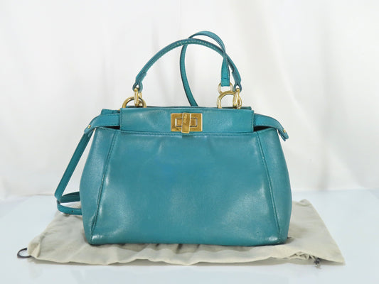 FENDI Peekaboo Handbag 2-way Handbag