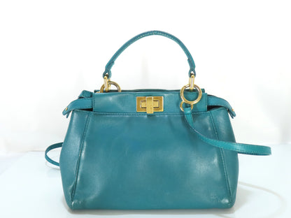 FENDI Peekaboo Handbag 2-way Handbag