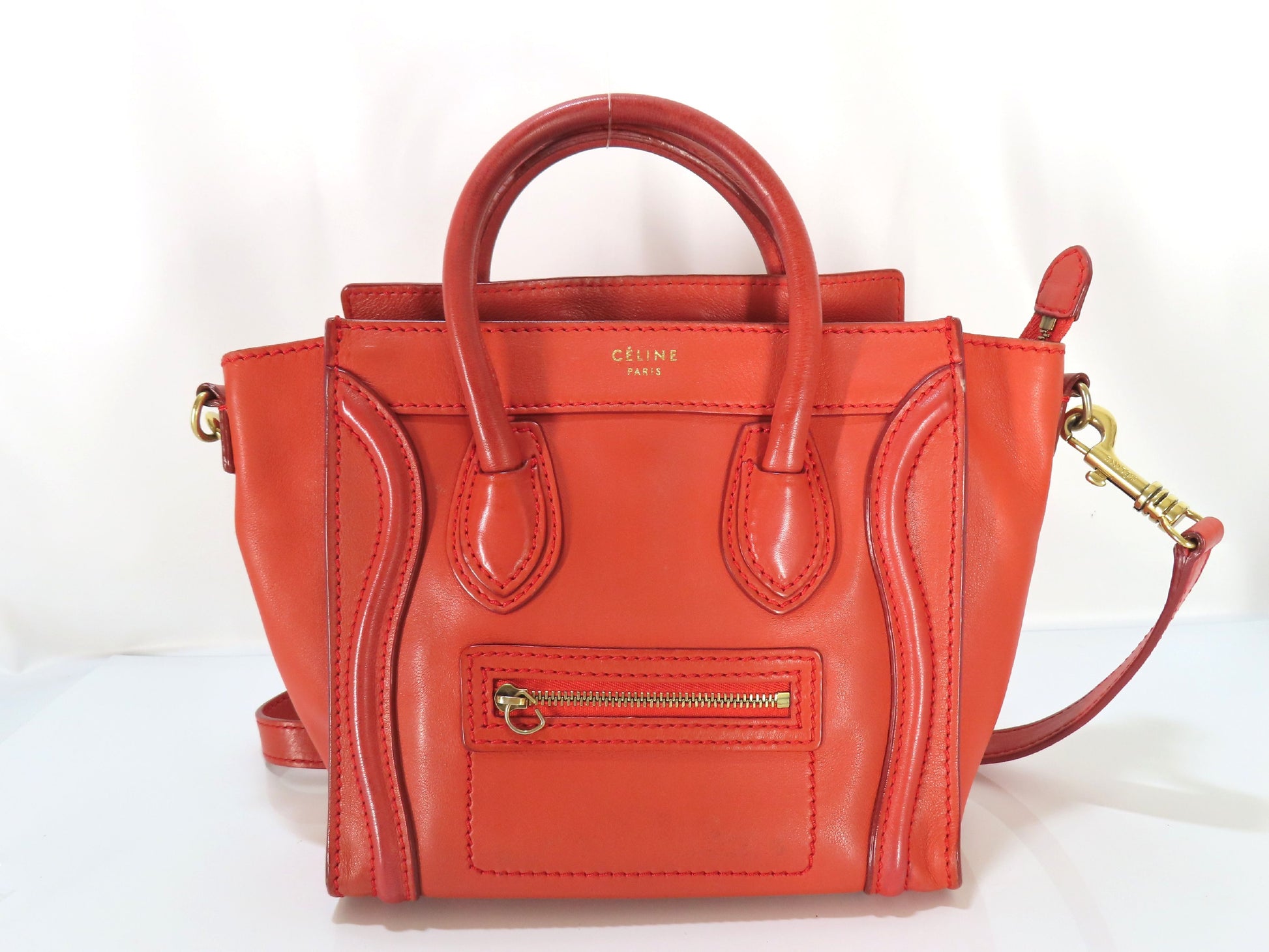 CELINE Luggage 2-way handbag