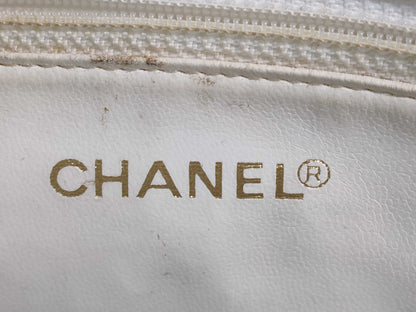 CHANEL Caviar Skin Chanel Hand Tote Bag