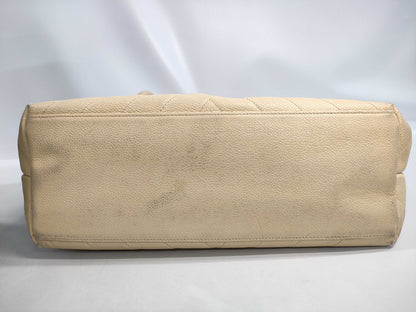 CHANEL Caviar Skin Chanel Hand Tote Bag