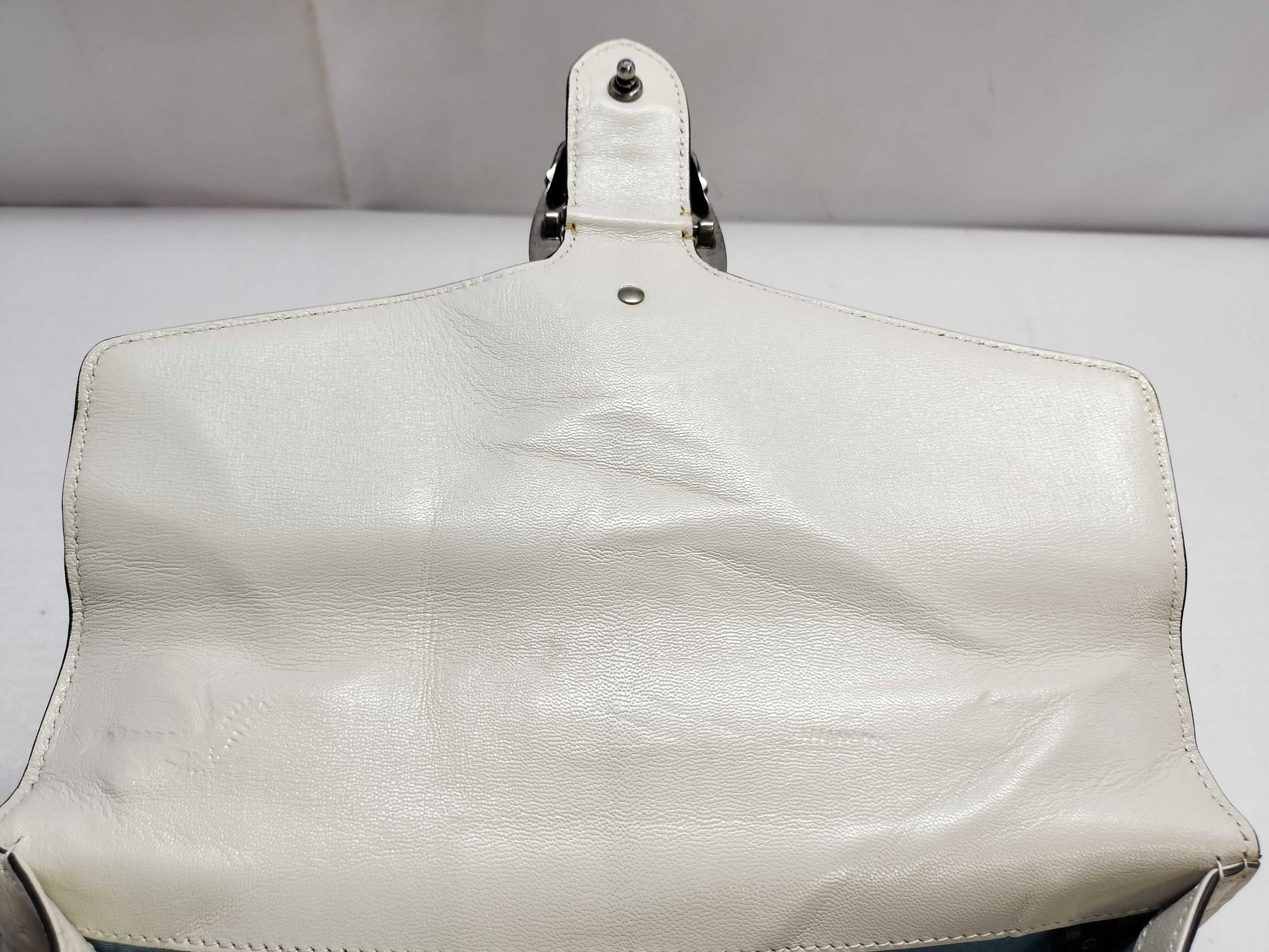 GUCCI GUCCI Sega Collaboration Dionysus Star White x Gold Leather Shoulder Bag 400235 B024723870