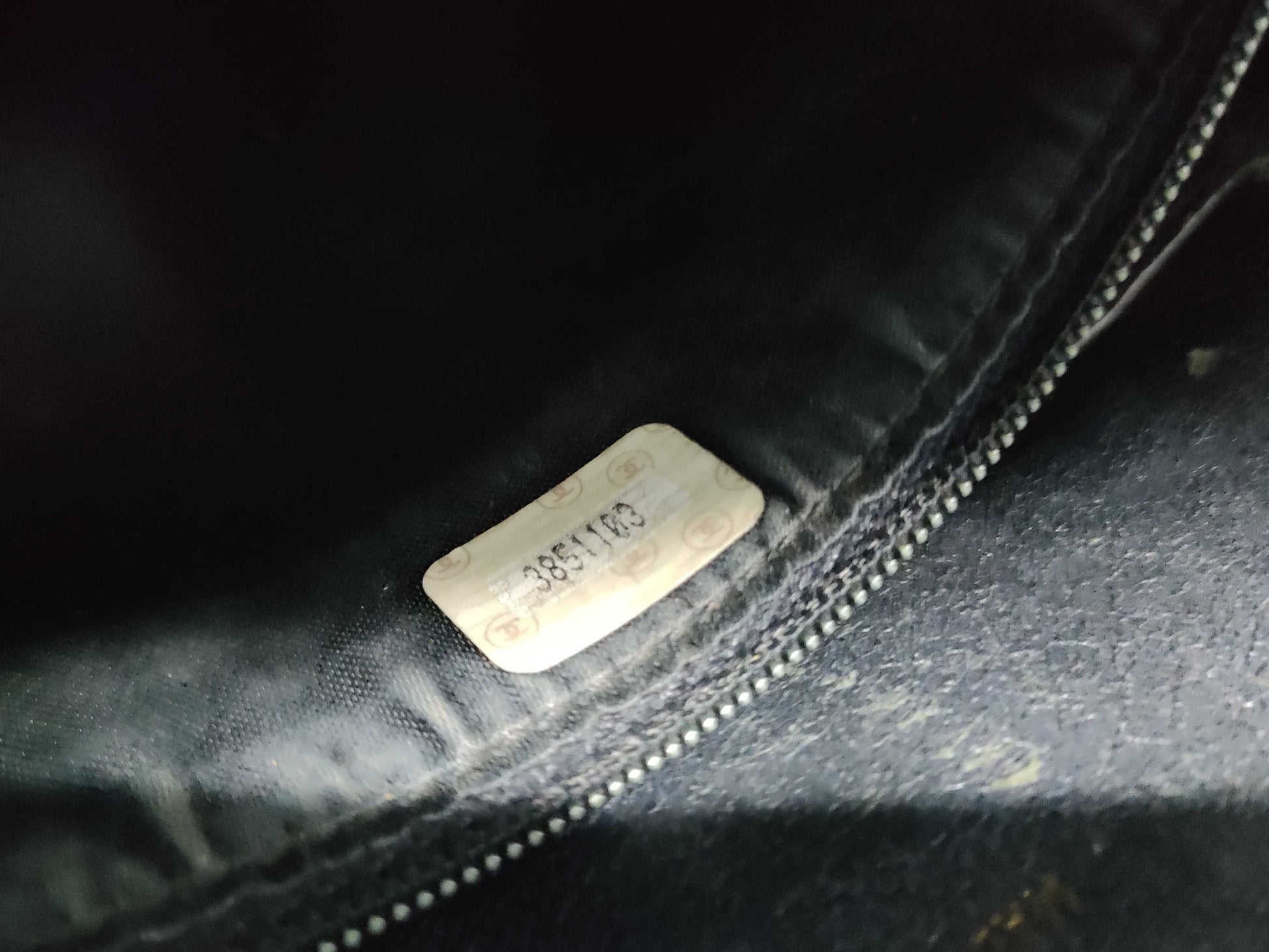 CHANEL CHANEL Coco Mark CC Patent Leather Shoulder Bag