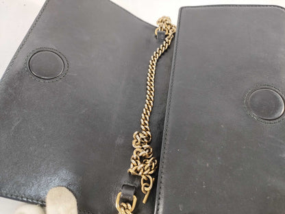 GUCCI GG Marmont Leather Chain Shoulder Bag