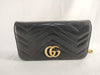 GUCCI GG Marmont Leather Chain Shoulder Bag