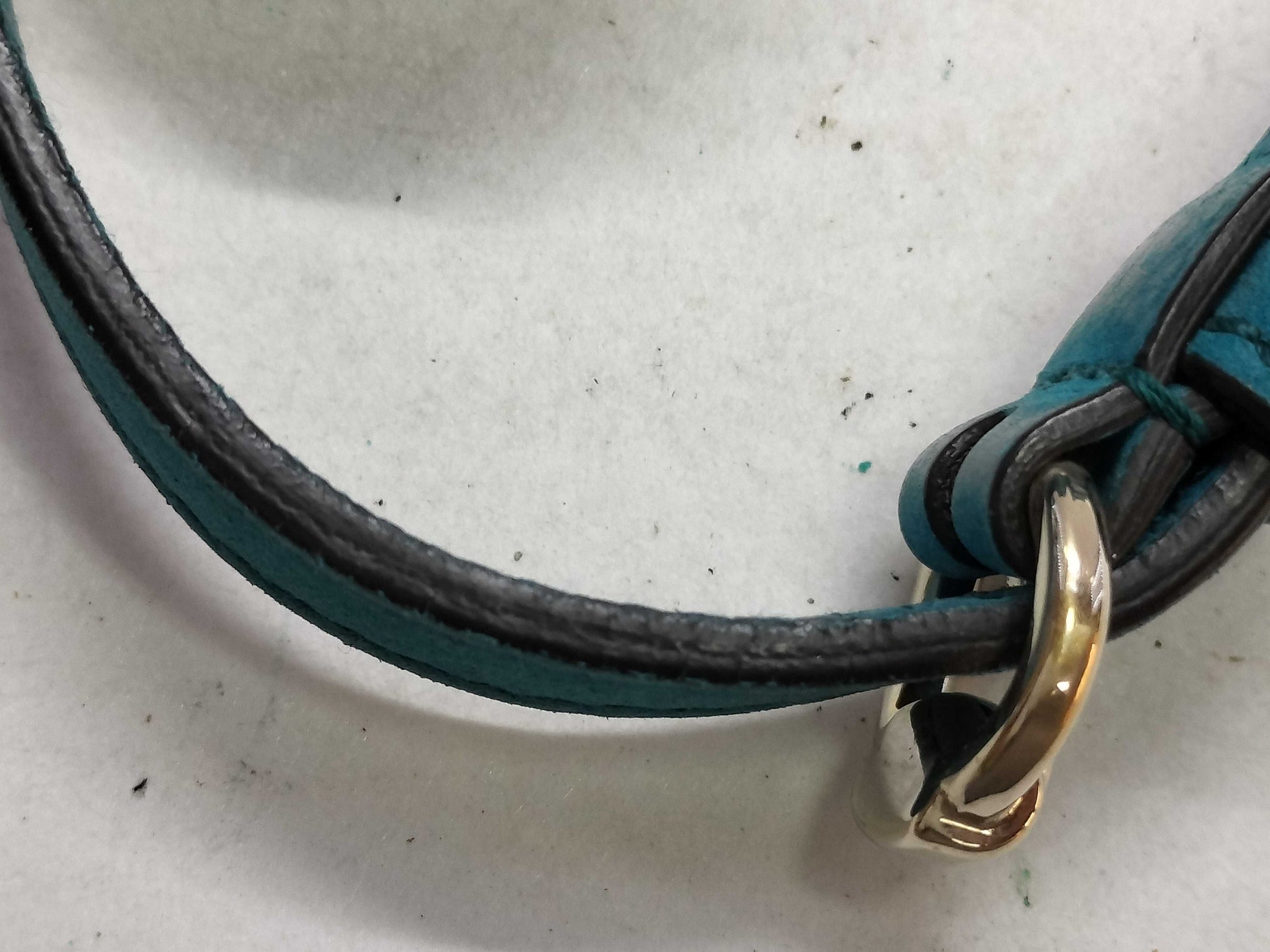 GUCCI Soho Blue Suede Shoulder Bag 308364 G017142490