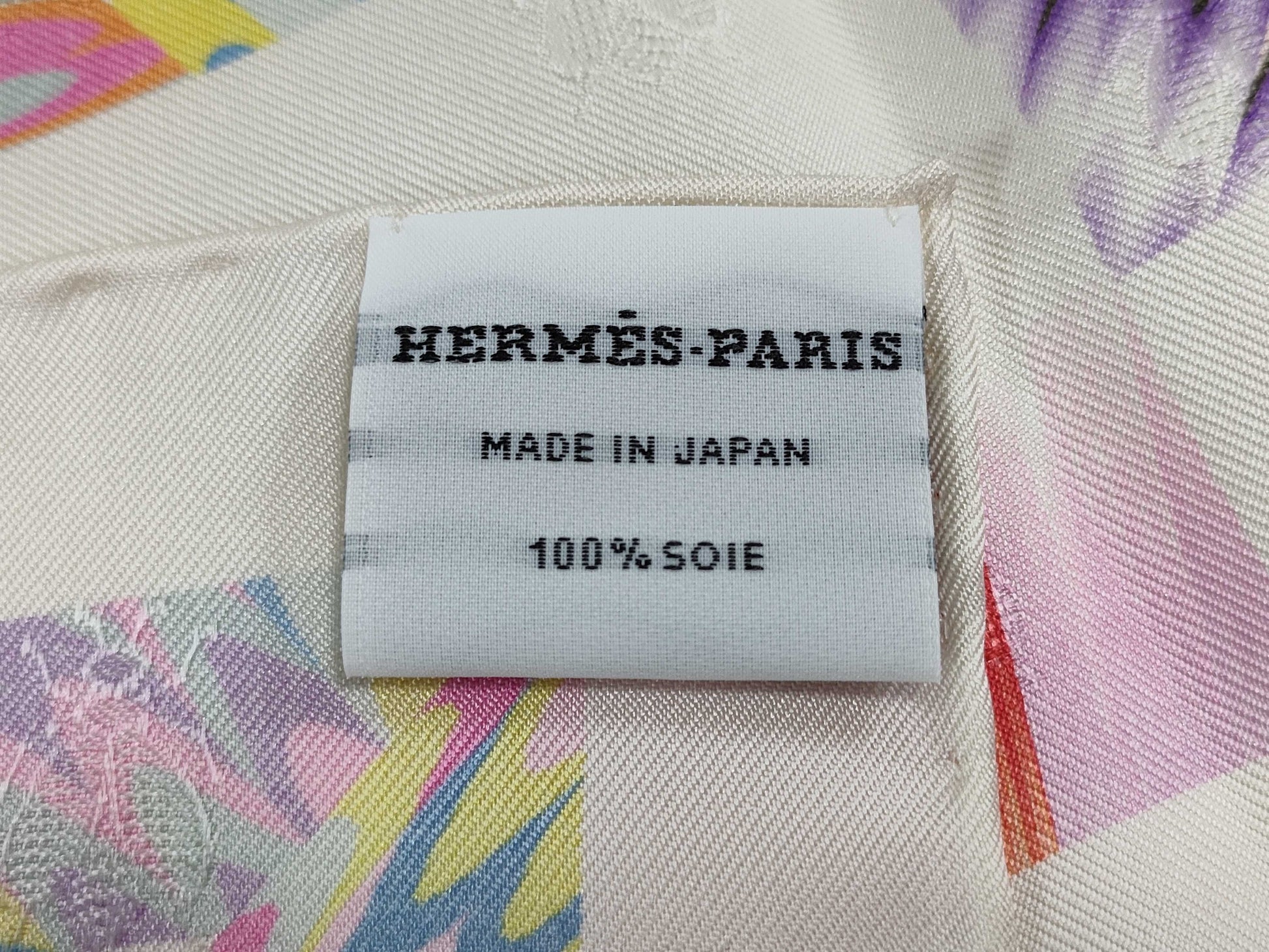 HERMES Carre 90 Kyoto Marble Other Accessories