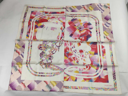 HERMES Carre 90 Kyoto Marble Other Accessories