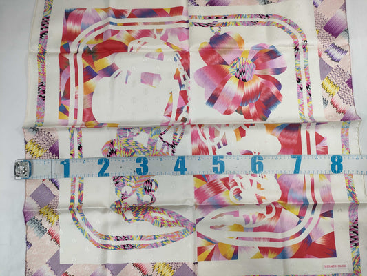 HERMES Carre 90 Kyoto Marble Other Accessories
