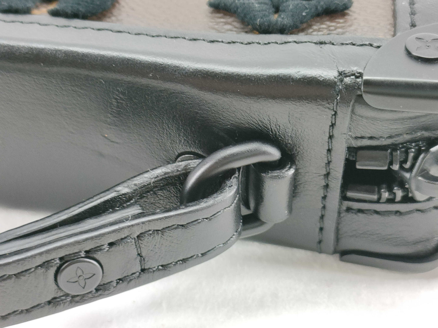 LOUIS VUITTON M45061 Monogram Tuftage Soft Trunk Clutch M45061 TJ5119 Brown RFID Enabled Second Bag