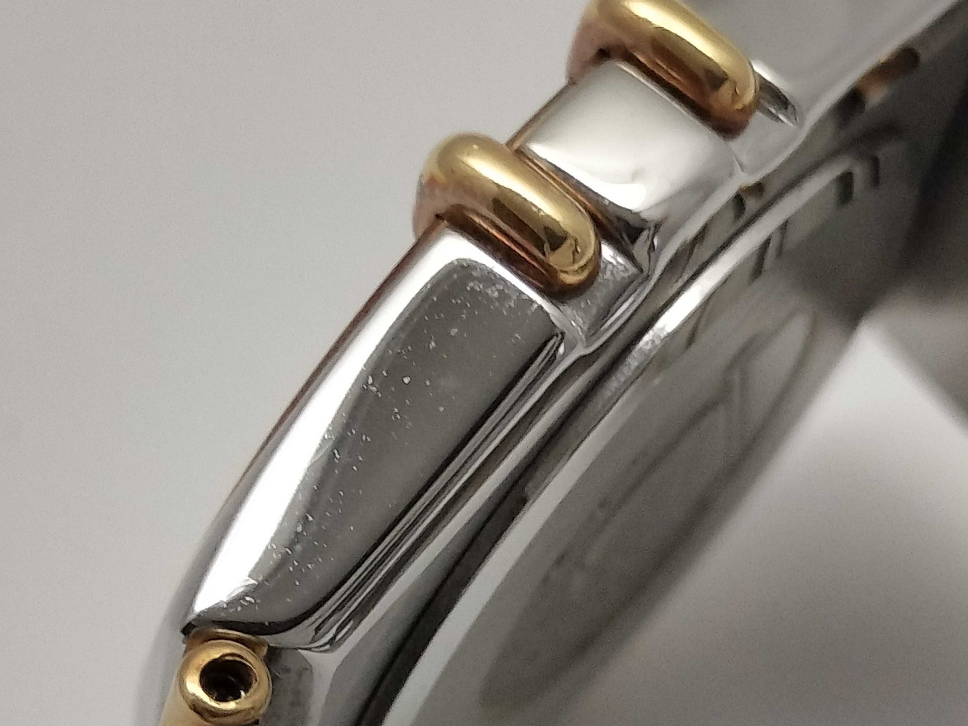 OMEGA Constellation QZ Gold Dial Women's Watch, Not Working/No Operational Guarantee