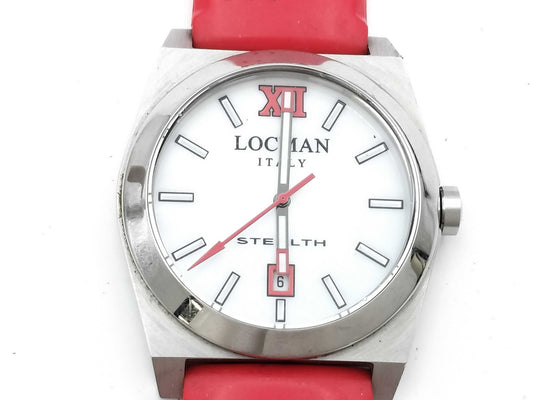 Rockman Stealth 203 N.J12608 Quartz White Shell Dial Men's Watch 