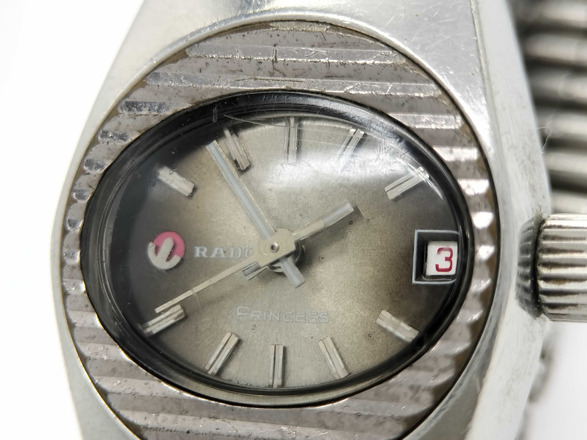 RADO 7056 430542 Rado Princess 7056 430542 SS/AT Brown Dial Women's Watch