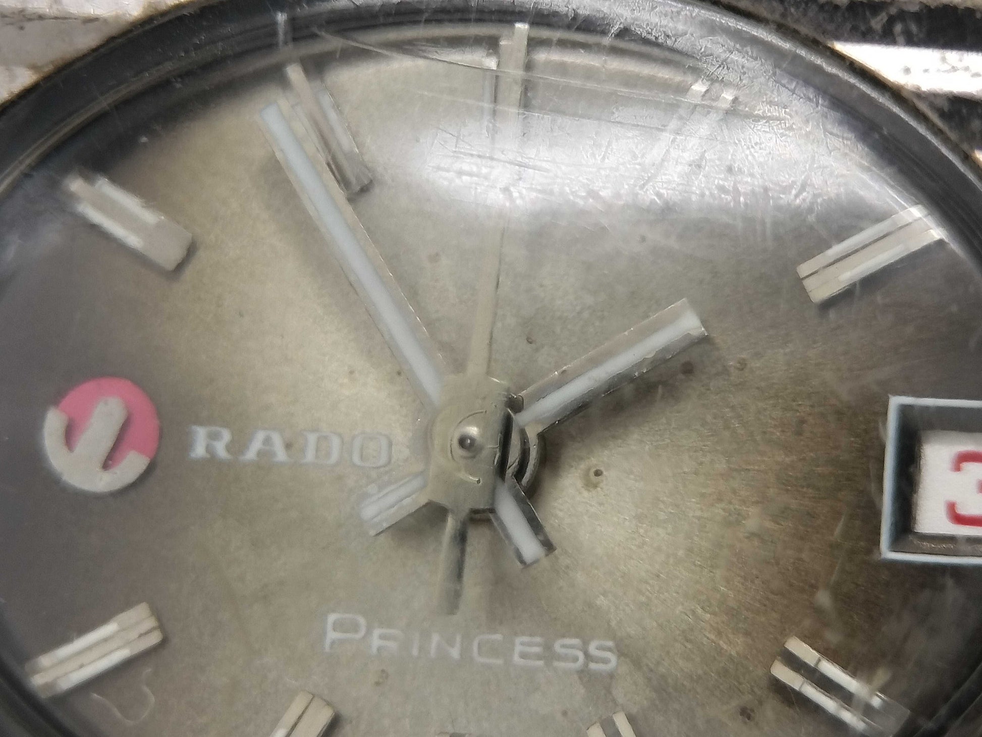 RADO 7056 430542 Rado Princess 7056 430542 SS/AT Brown Dial Women's Watch