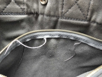 HERMES Foul Tote PM Cotton Canvas Handbag Gray Tote Bag