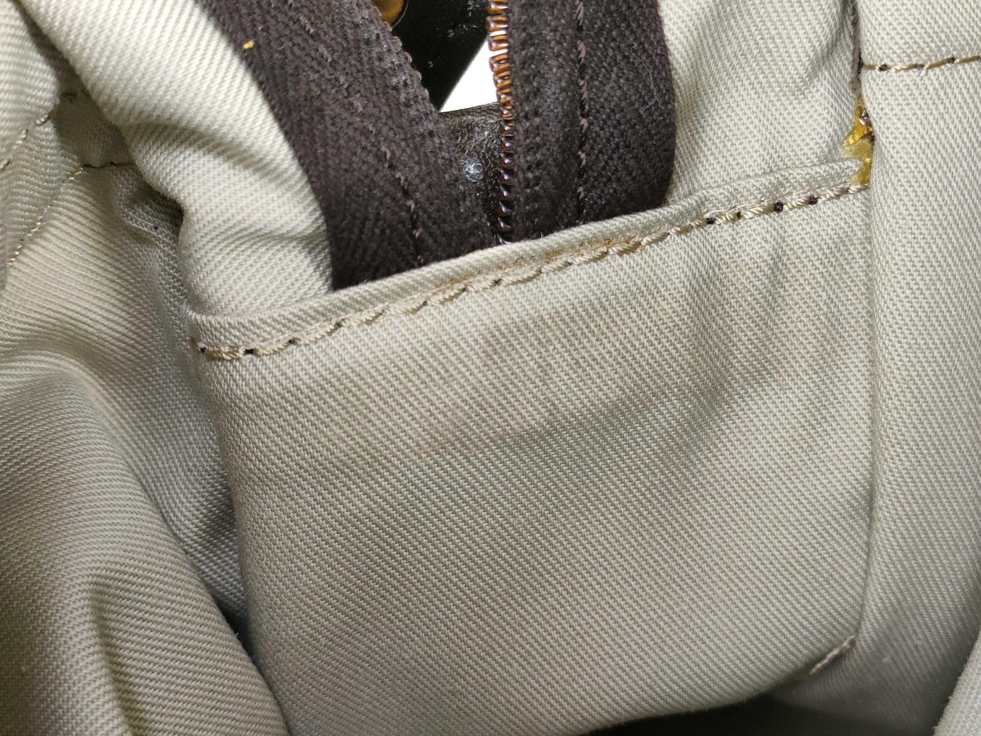 LONG CHAMP Longchamp Leather Shoulder Bag Dark Brown Shoulder Bag