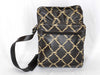 LONG CHAMP Longchamp Leather Shoulder Bag Dark Brown Shoulder Bag