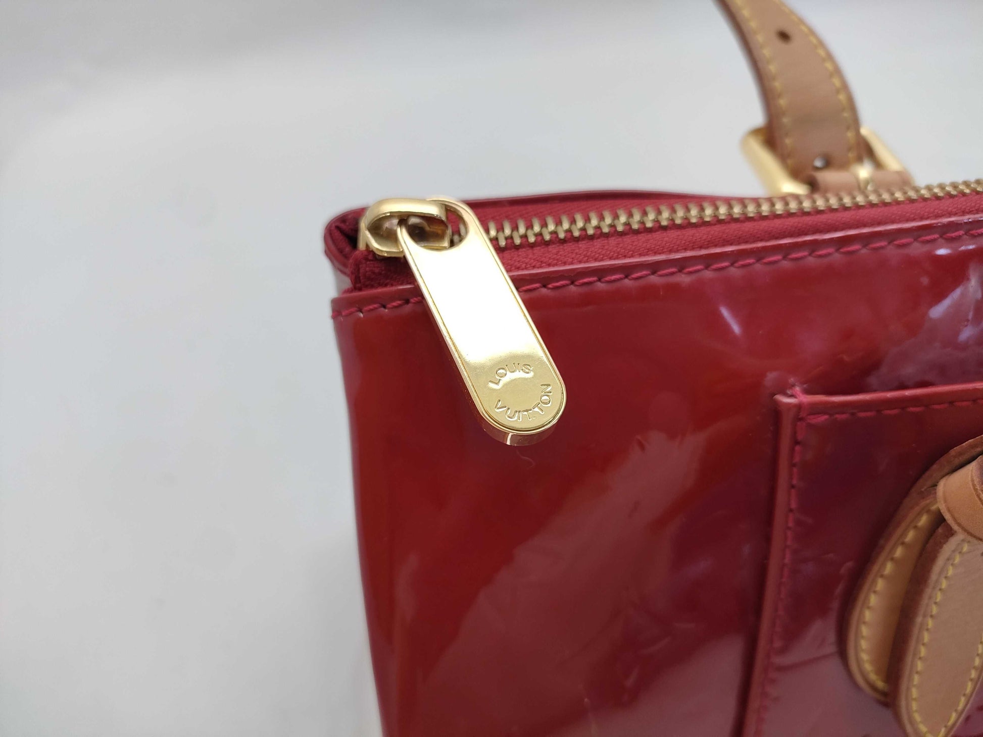 LOUIS VUITTON Vernis LV Monogram Vernis Rosewood Avenue M93507 FL4059 Handbag