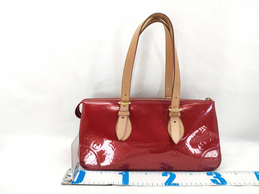 LOUIS VUITTON Vernis LV Monogram Vernis Rosewood Avenue M93507 FL4059 Handbag