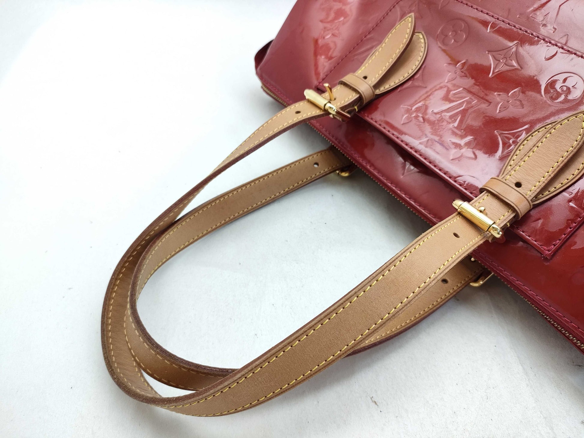 LOUIS VUITTON Vernis LV Monogram Vernis Rosewood Avenue M93507 FL4059 Handbag