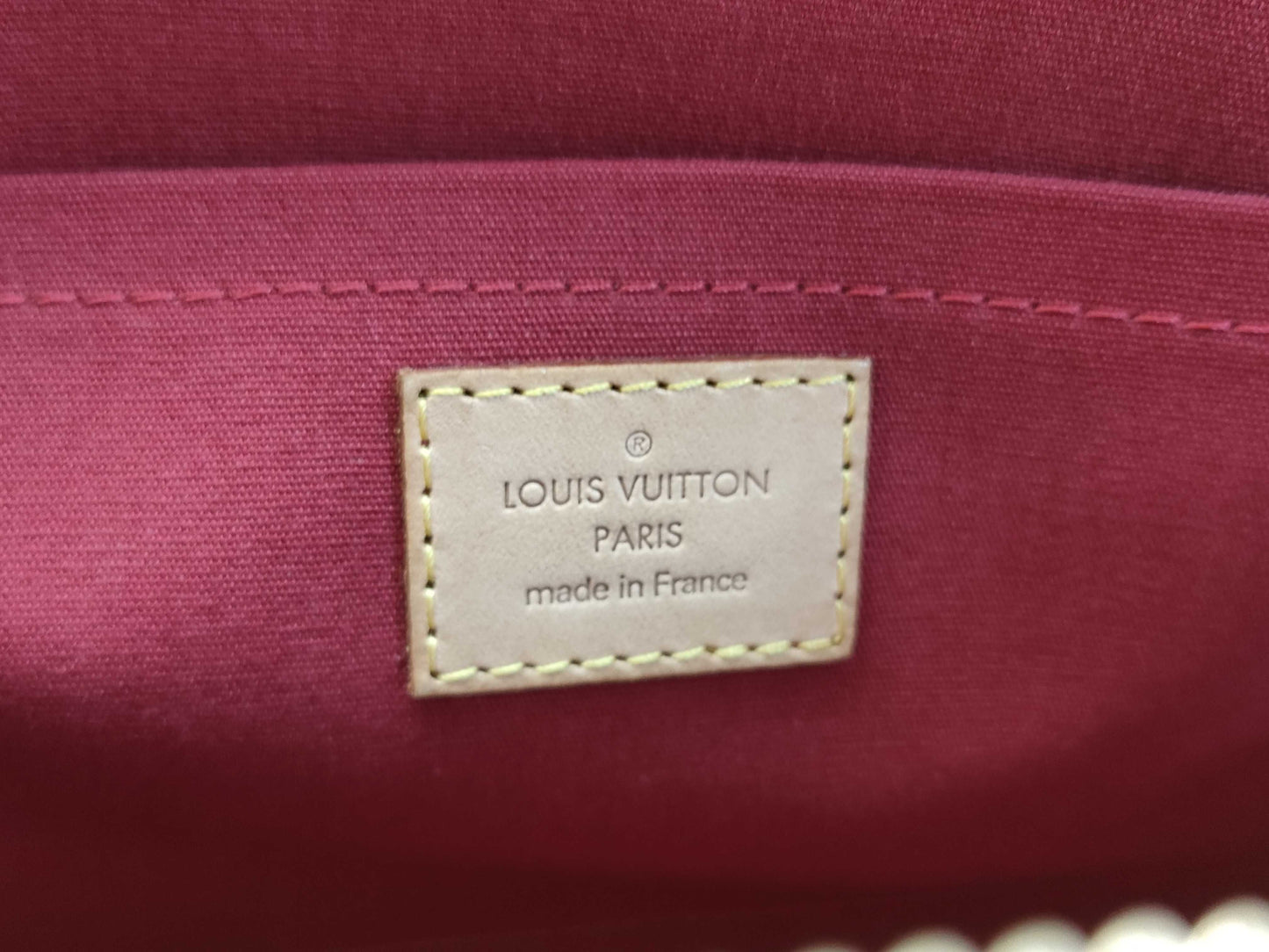 LOUIS VUITTON Vernis LV Monogram Vernis Rosewood Avenue M93507 FL4059 Handbag