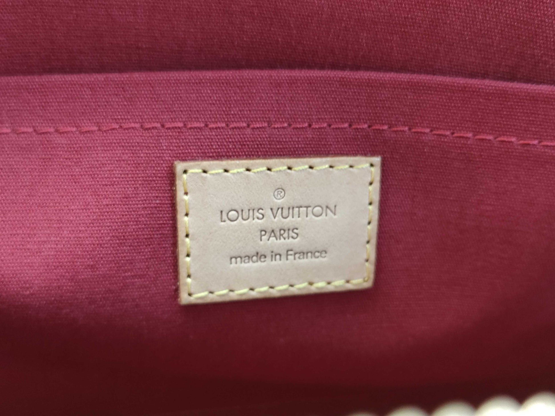 LOUIS VUITTON Vernis LV Monogram Vernis Rosewood Avenue M93507 FL4059 Handbag