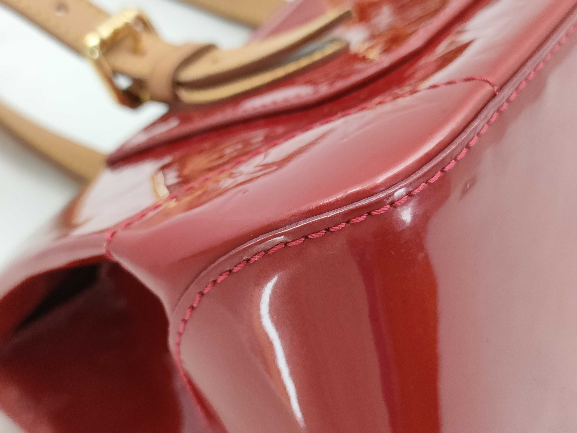 LOUIS VUITTON Vernis LV Monogram Vernis Rosewood Avenue M93507 FL4059 Handbag